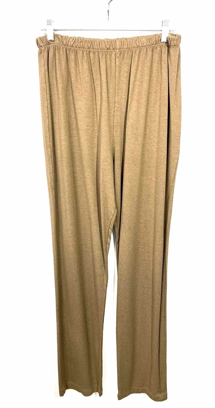 Bryn Walker Size M Dk Taupe Solid Stretch NEW Designer Pants